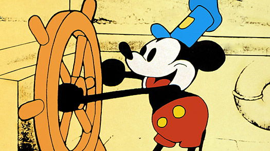 Cartoon Characters Mickey Mouse. American cultural icon