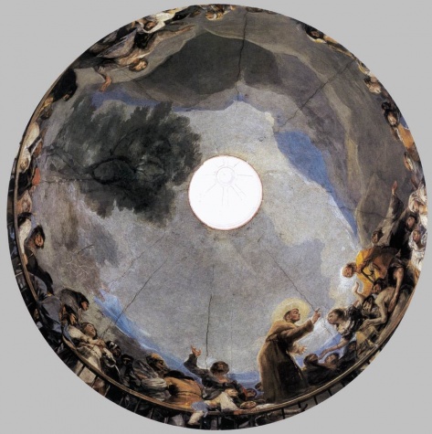 Goya fresco dome of San Antonio da Florida 